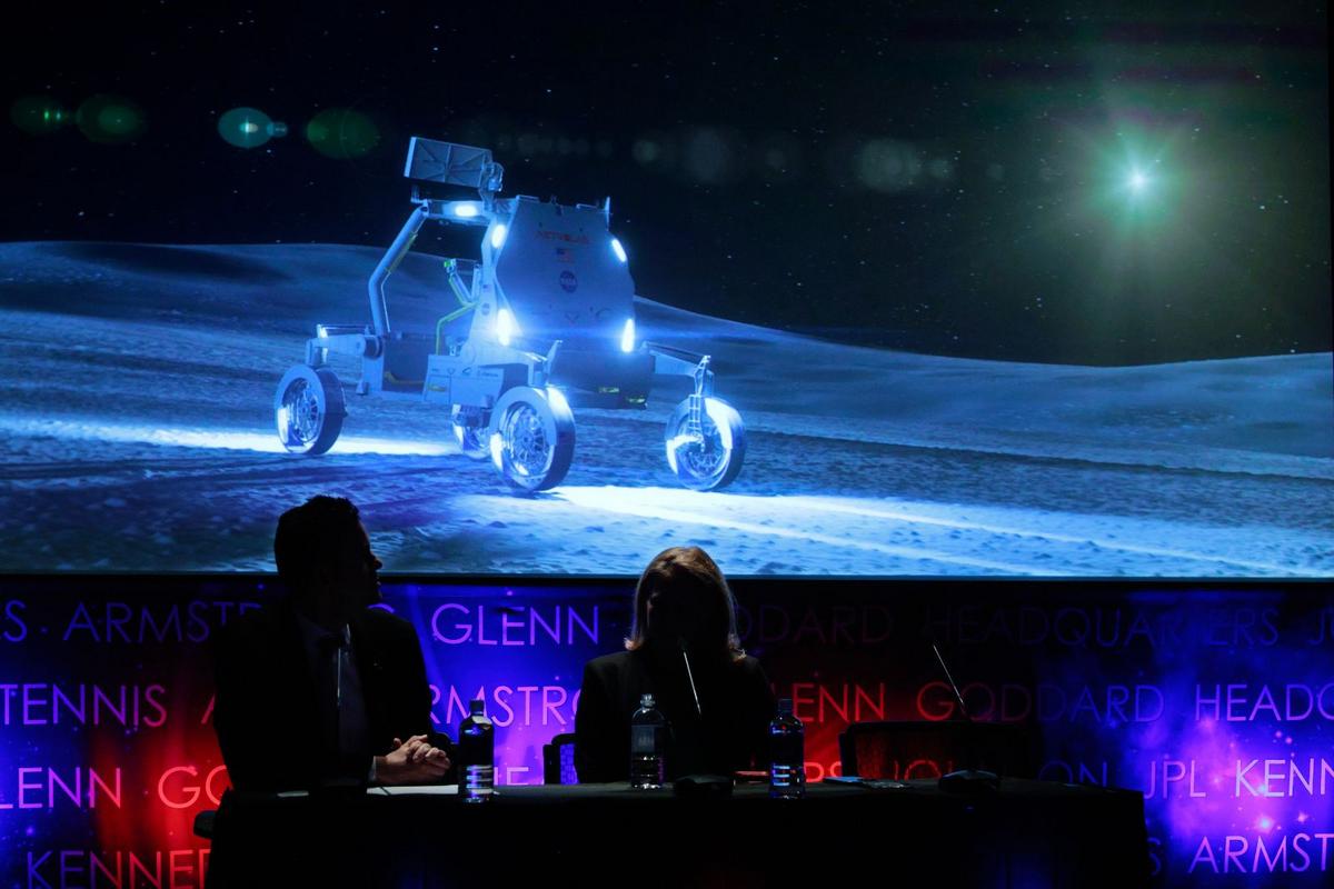 Lunar Module Rover Loading GM Helping NASA Build Lunar Rover for 2028 Moon Mission