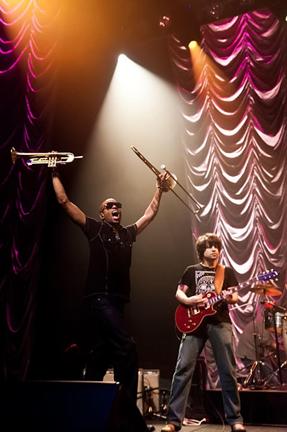 Trombone Shorty played ACL Live with a lot of brass (pics), taping a PBS special at the White House