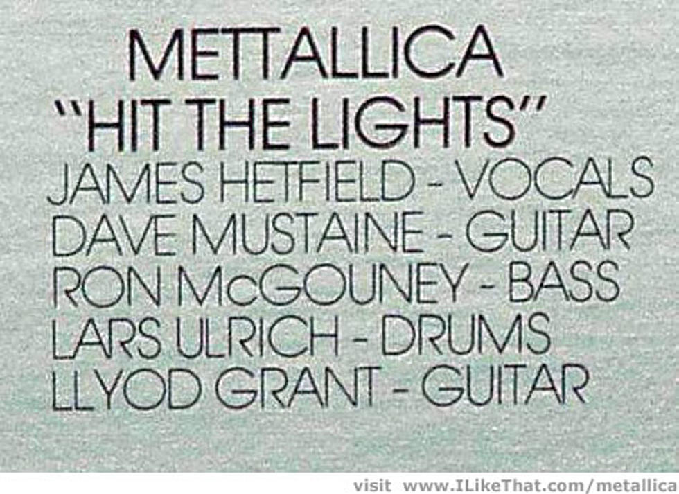 Metallica: The First Four Albums - "Hit the Lights"