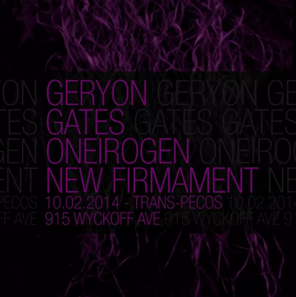 Invisible Oranges Live! Geryon, Gates, ONEIROGEN and New Firmament