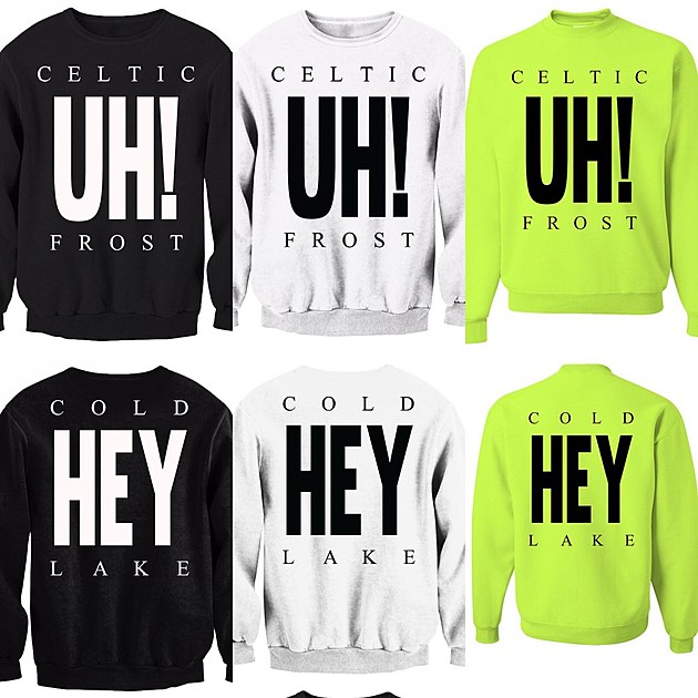 These Celtic Frost Sweatshirts Could Change the Way You Feel About Bootleg Merch