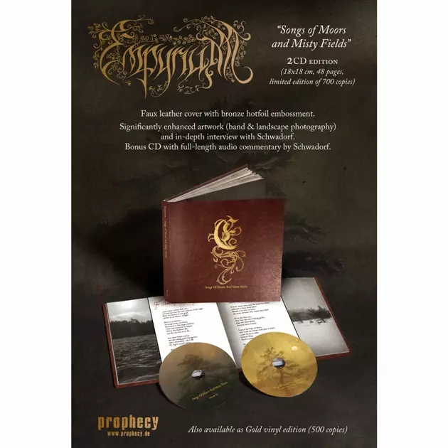 Prophecy Announces Empyrium 2CD, Features Invisible Oranges Interview