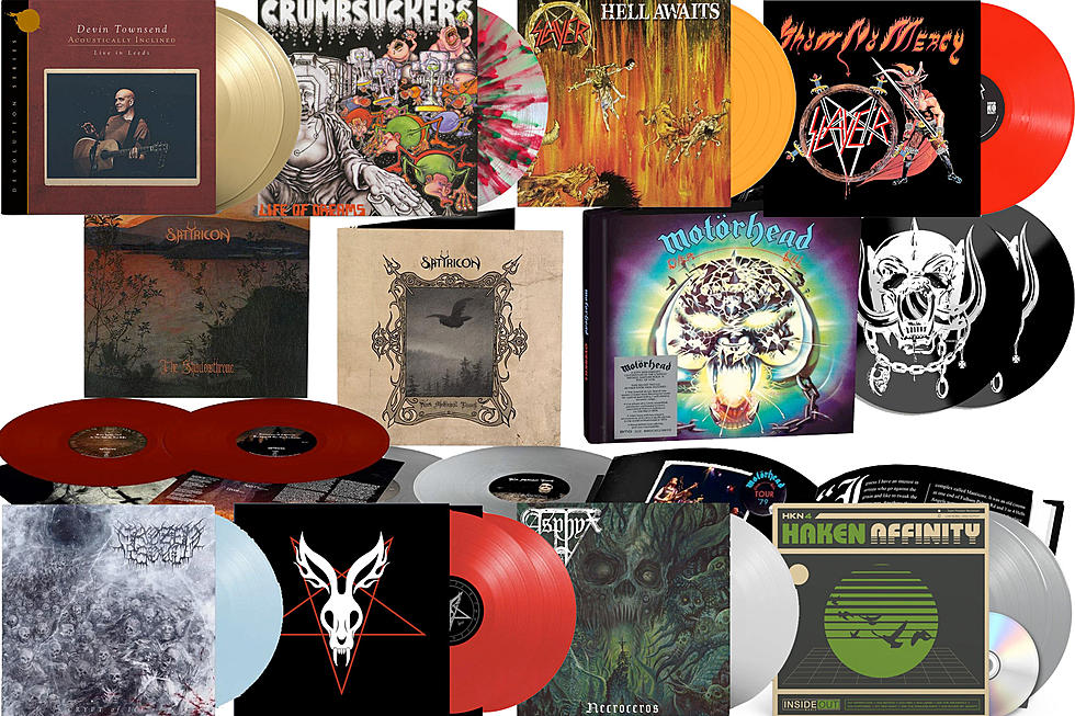 On Sale Now: Exclusive Satyricon Reissues, Slayer Colored Vinyl, &#038; More