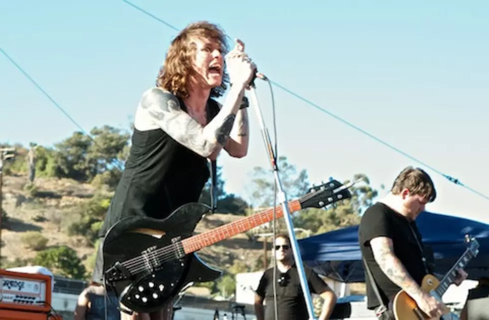 Against Me! playing a pre-Riot Fest show at Cobra Lounge with Off With Their Heads &#038; Hop Along
