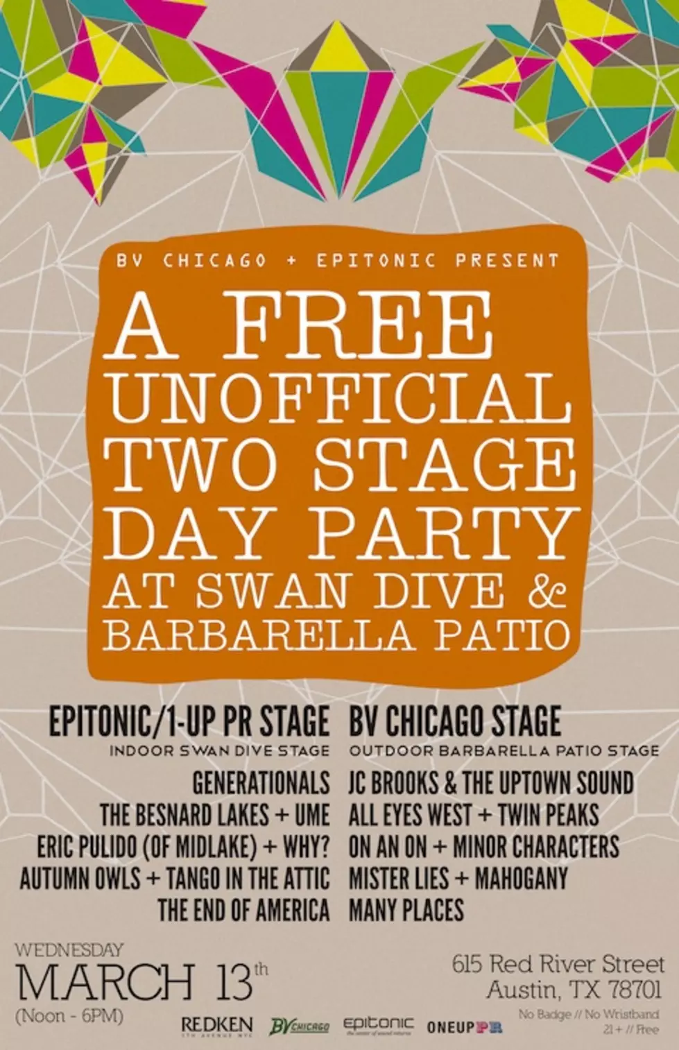 BV Chicago teams with Epitonic for Austin Day Party