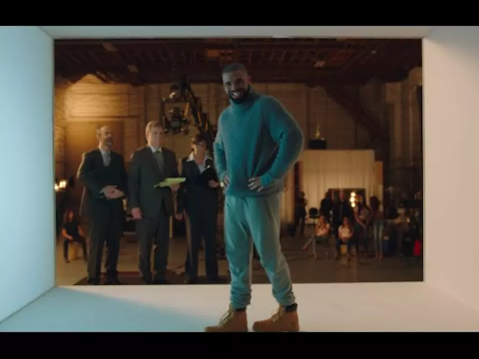 Baby Joel’s Poppin’ Video of the Day: Drake Plays Both Sides with the Restricted ‘Hotline Bling’ Super Bowl Ad