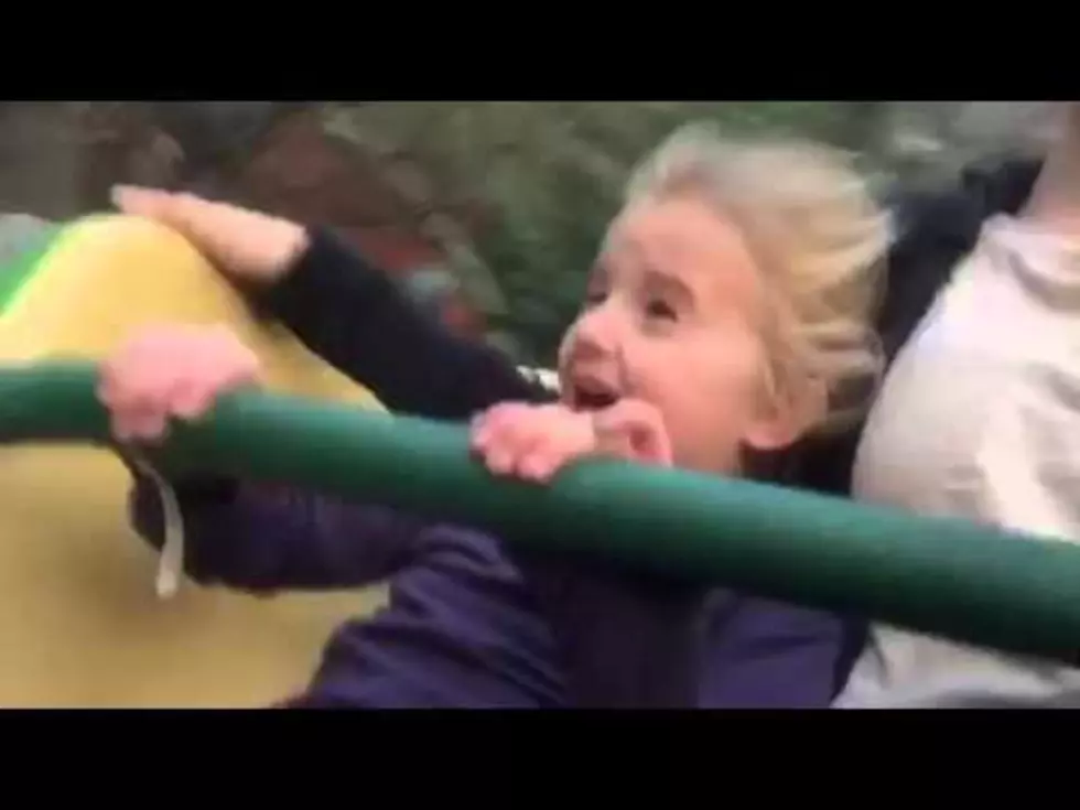 Baby Joel’s Poppin’ Video of the Day: Little Girl vs. First Roller Coaster Ride