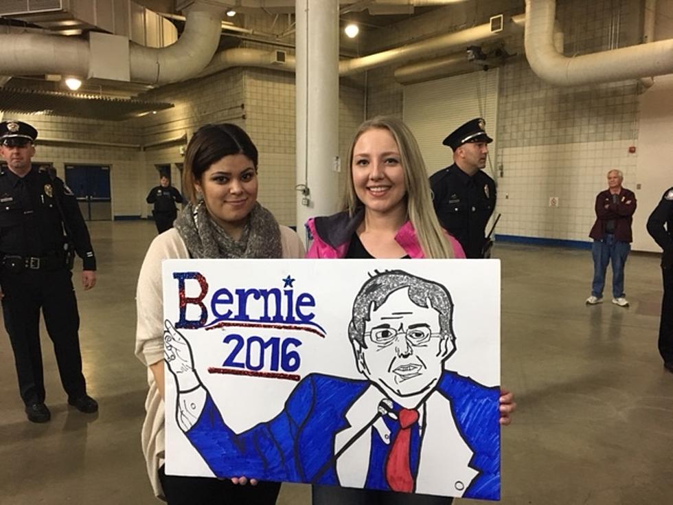 Homemade Political Signs at the Sanders Rally in Yakima Proved Young People Really Cared