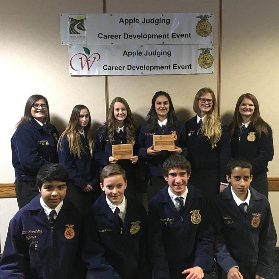 Prosser FFA Brings Home Coveted Apple Judging Event Award