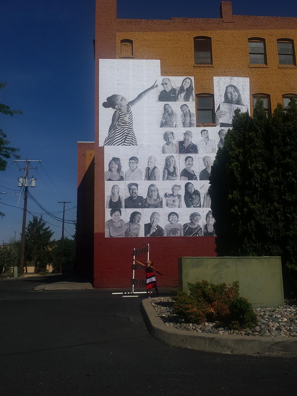 Have You Seen The New Photo Art Wall Off Yakima Ave?