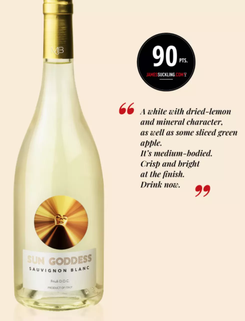 Sun Goddess Wine - Sauvignon Blanc