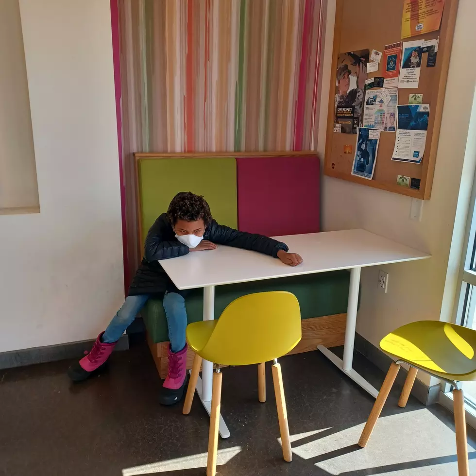 Willow Cosby, age 10, Inside Jamba Juice in Yakima, WA