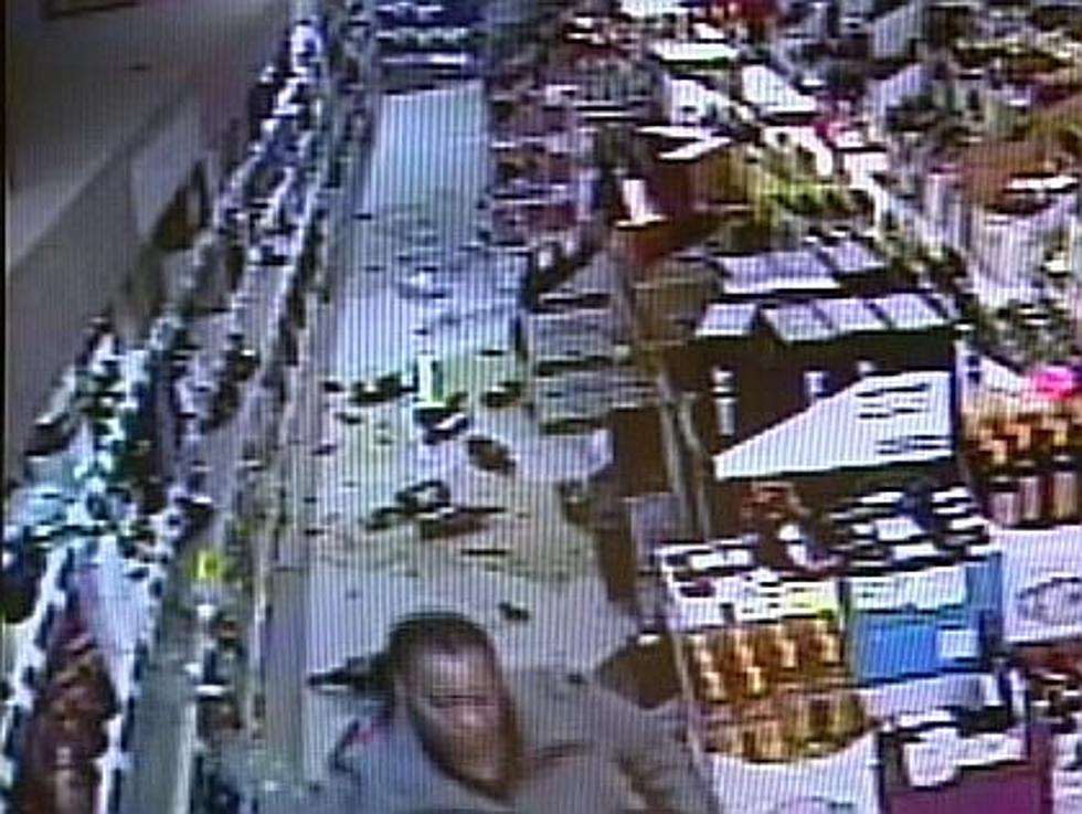 Drunk Lady Trashes Liquor Store [Video]