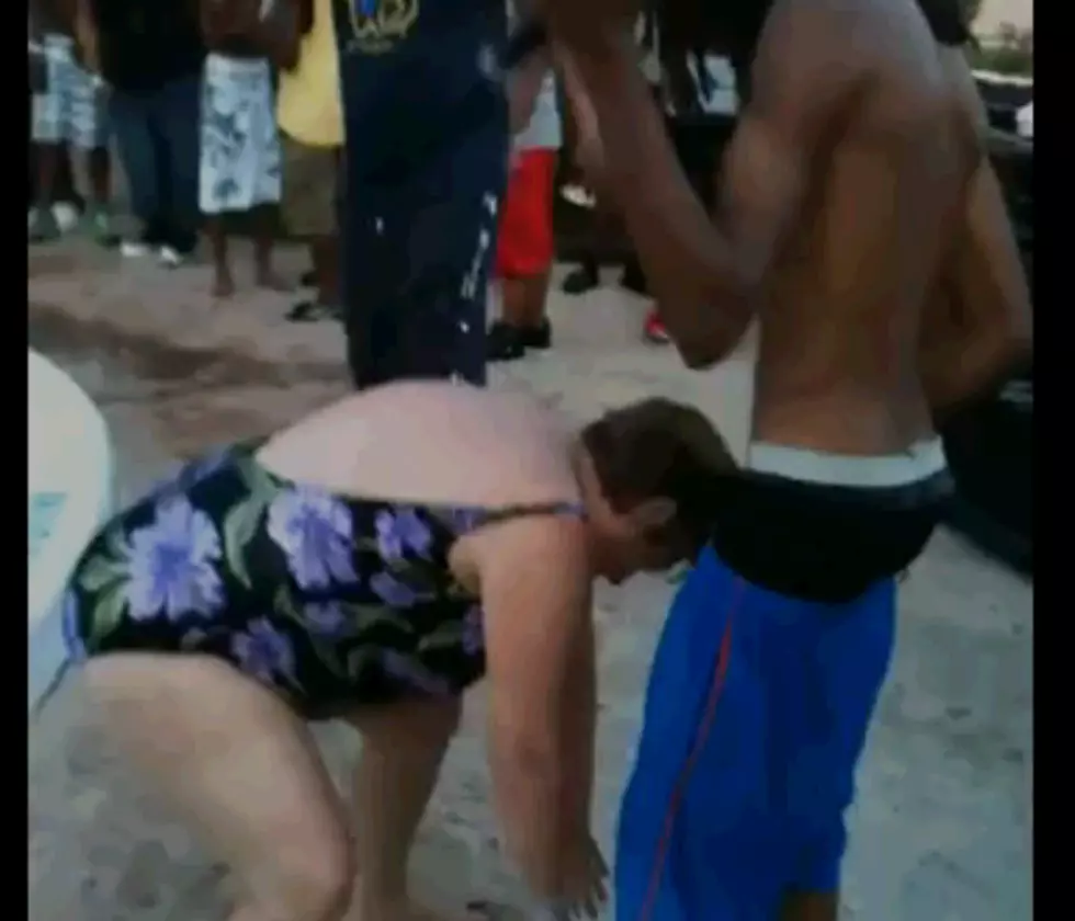 Drunk Grandma At Hip Hop Pool Party [VIDEO]