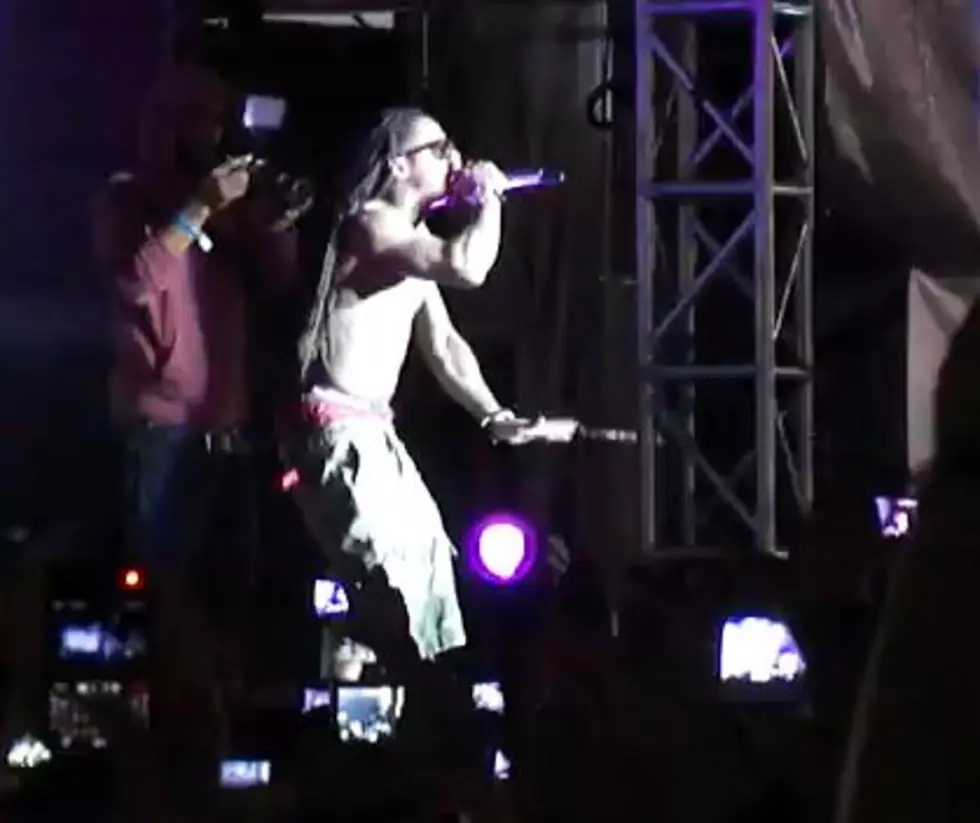 Lil Wayne Tears Up Bamboozle [VIDEO]