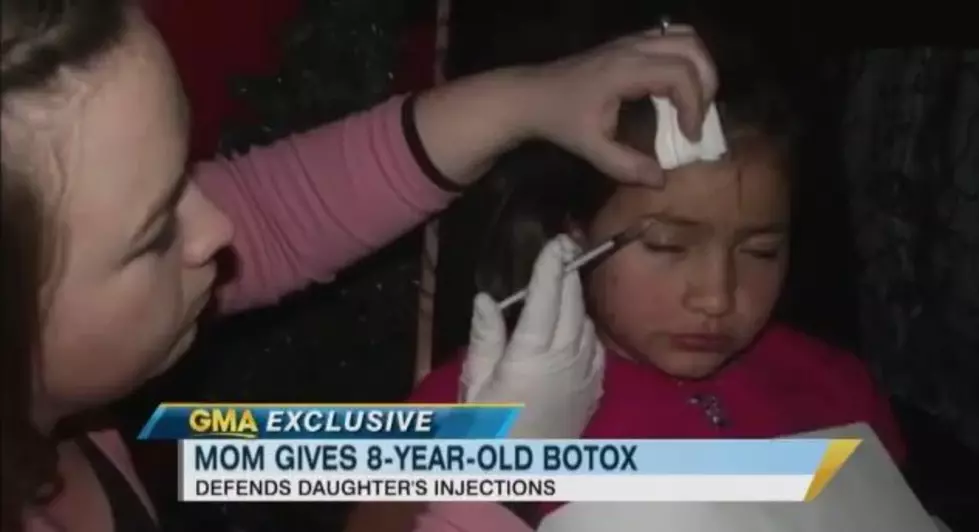 Mom Performs Botox On 8 Year Old Daughter [VIDEO]