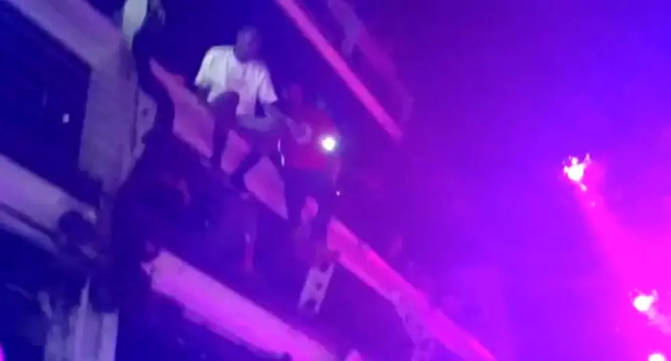 Tyler, The Creator Jumps From 2nd Story Into Crowd [Video]