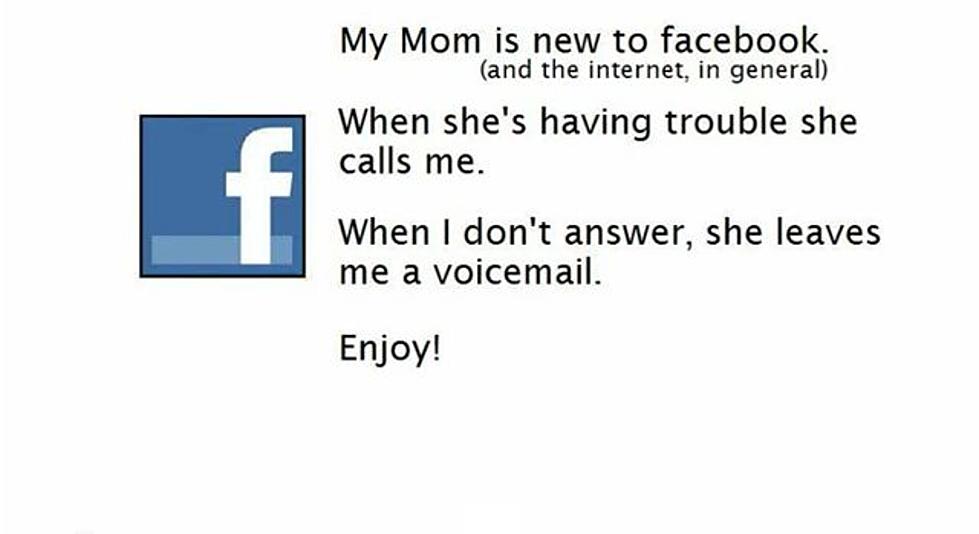 My Mom Sucks At Facebook &#8211; With Voicemail [Video]