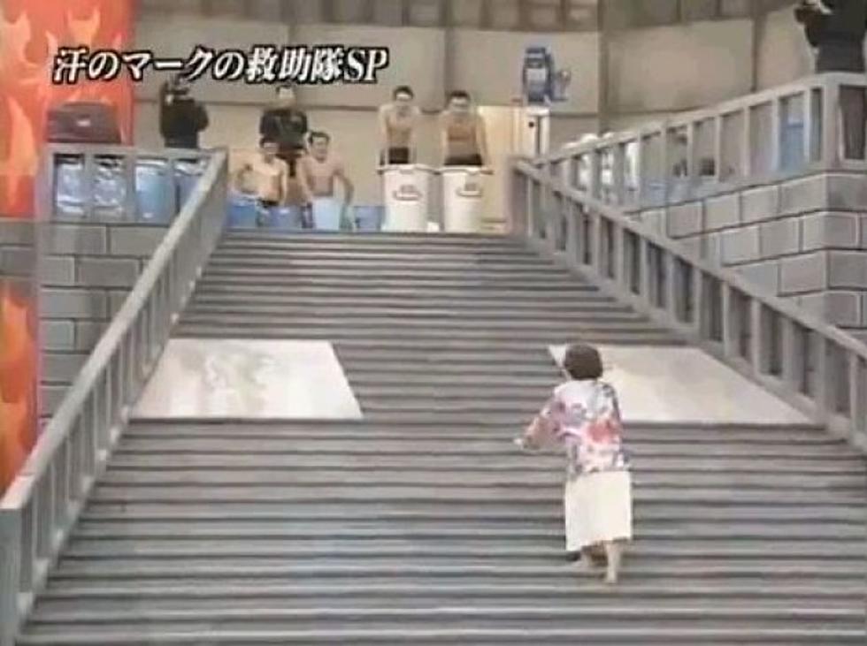 ‘Slippery Stairs’ Is A Japanese Game Show [Video]