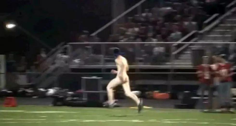 Streaker Gets Owned At A High School Football Game [Video]