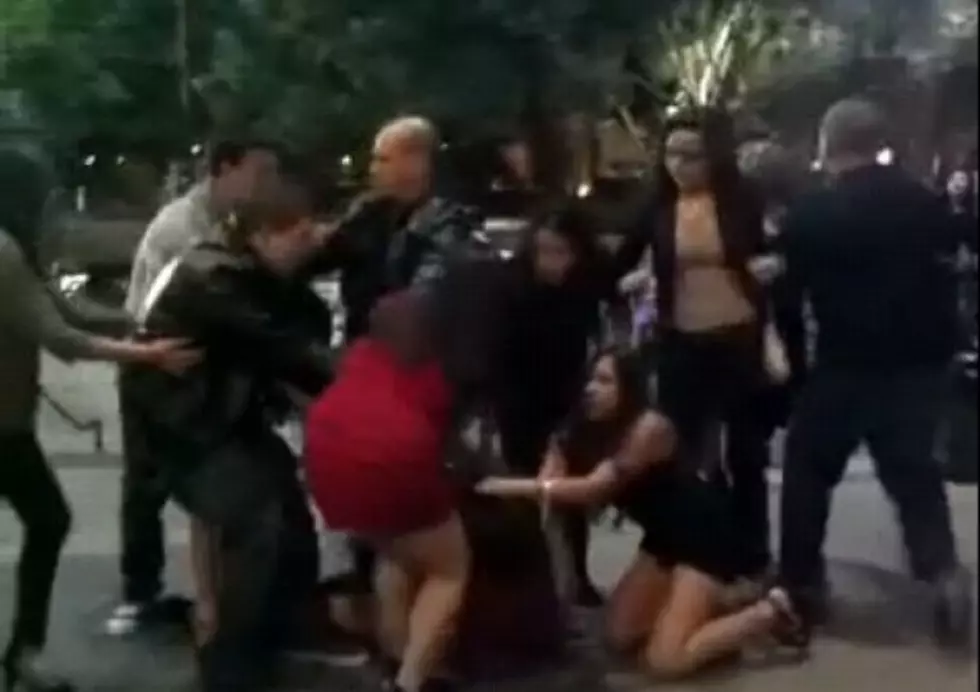 Five Girls Fighting Outside Of A Bar, That’s All [Video]
