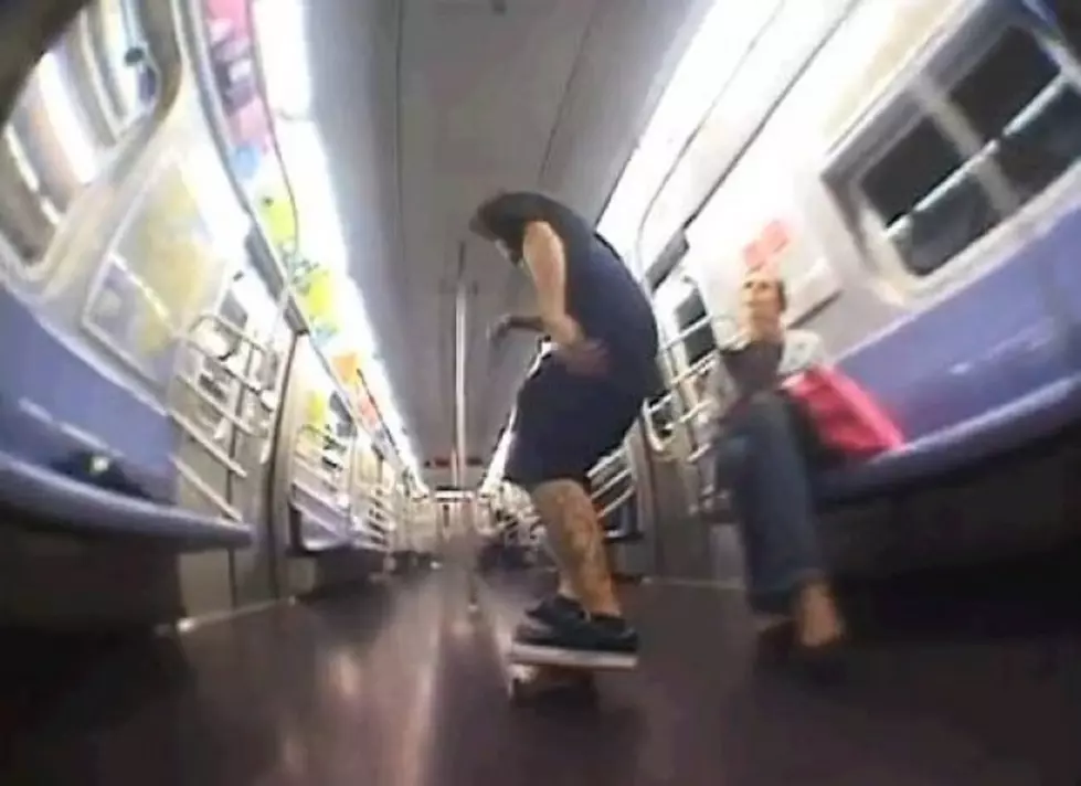 Subway Skateboarding Looks Fun [Video]