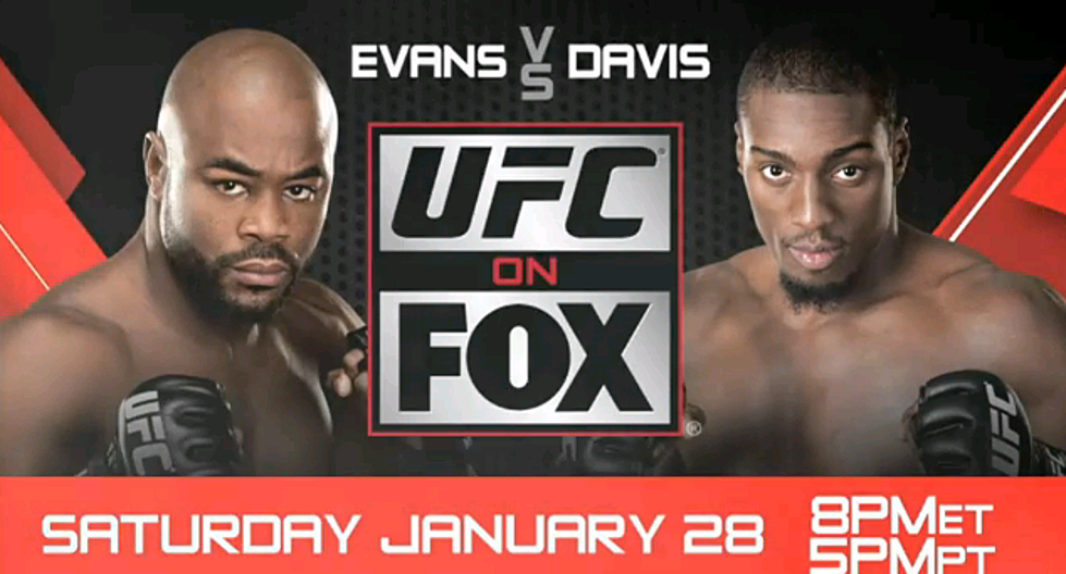 UFC On FOX: Evans Vs. Davis [Video]