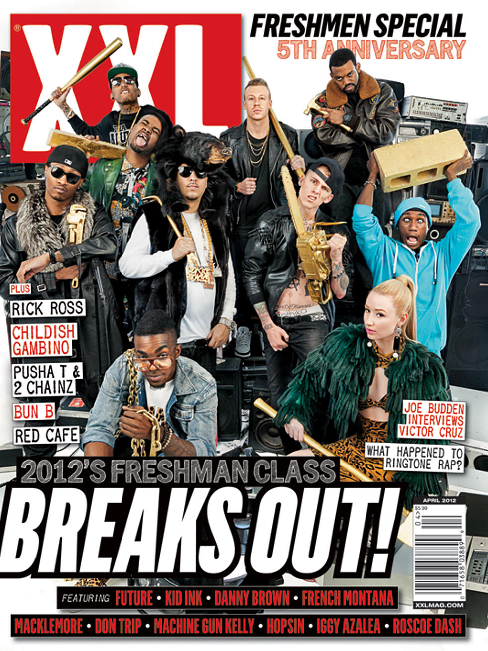 XXL 2012 Freshman Class Cover Revealed