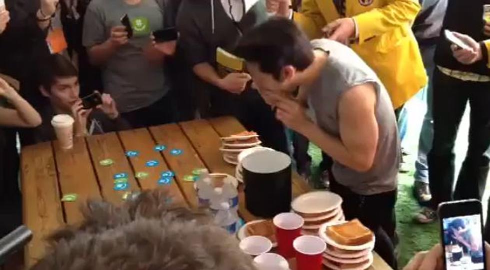 Kobayashi Set New World Record Eat 13 Grilled Cheeses In 1 Min [Video]