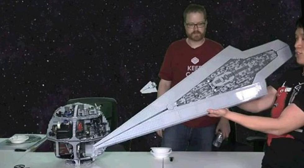 ‘Star Wars’ Lego Ships Reenact ‘Death Star’ Scenes [Video]