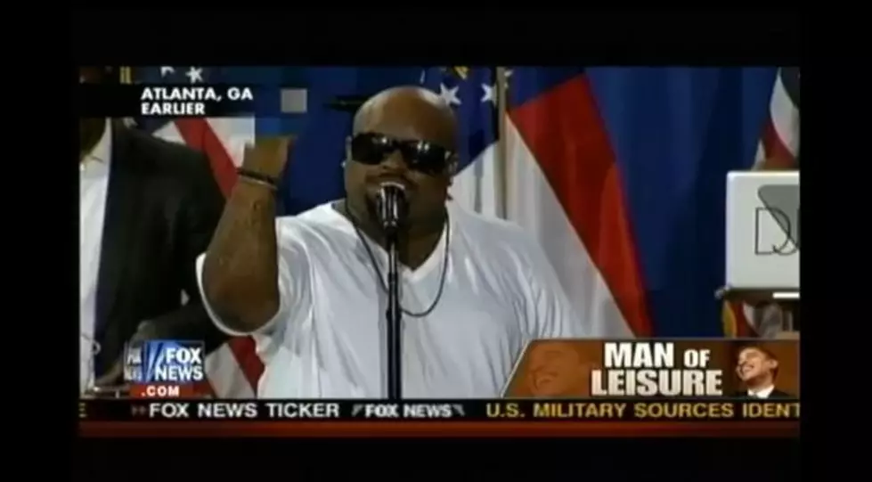 Cee-Lo Green Drops F-Bomb And ‘The Bird’ At Obama Campaign [Video]