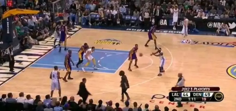 Crazy Lady Walks On The Court During The Nuggets, Lakers Game [Video]