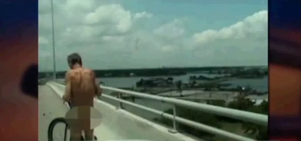 Naked Man Arrested While Riding A Unicycle In Texas [Video]
