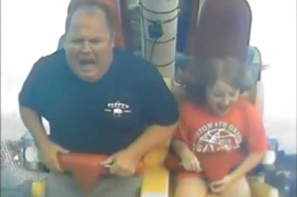 Dad Rides A Carnival Ride With His Daughter, Regrets It Immediately [Video]