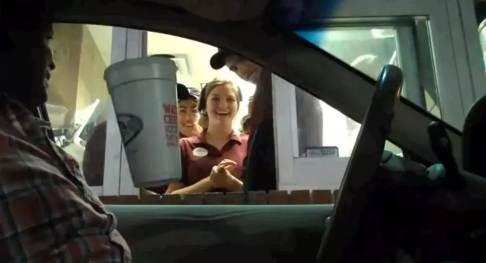 A Floating Cup Impresses All The Drive Thru Workers [Video]