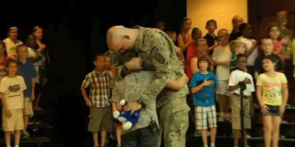 Grand Blanc Student Is Surprised By His Dad Returning From Afghanistan