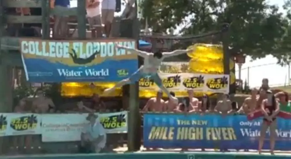 People Punish Themselves In &#8216;Belly Flop&#8217; Contest For College Cash [Video]