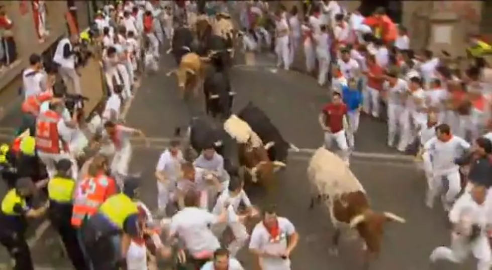 6 Injured In Spain&#8217;s Annual Running Of The Bulls [Video]