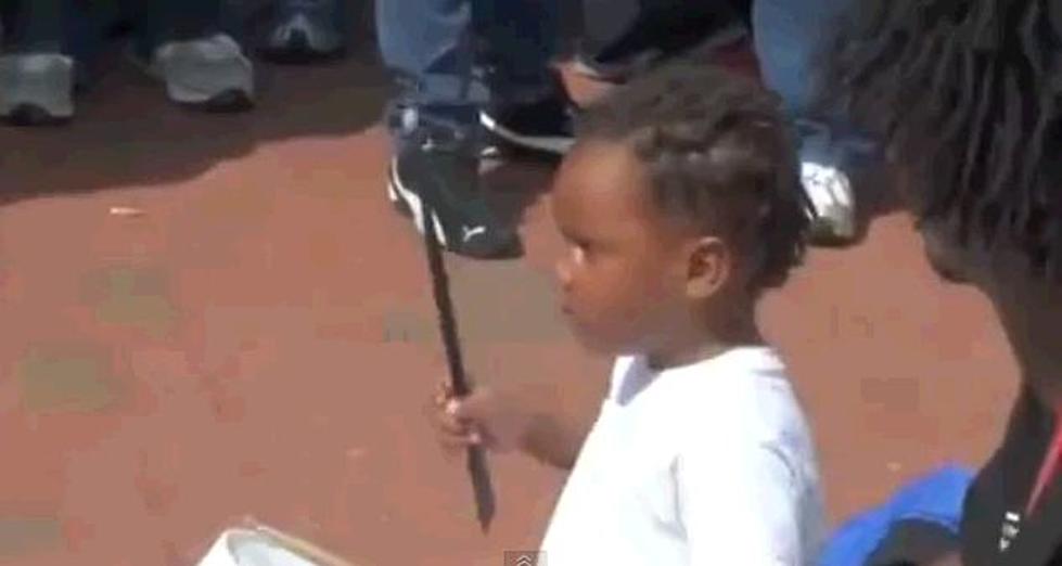 Three Year Old Bucket Drummer And His Dad Are Amazing [Video]