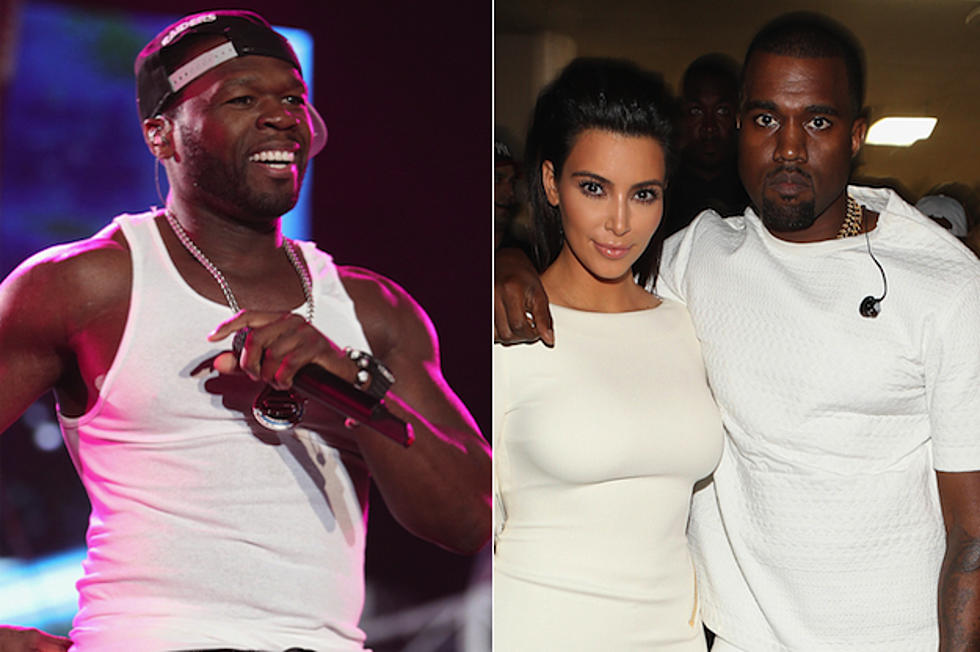 50 Cent Disses Kanye West’s ‘Perfect B—-‘ Kim Kardashian