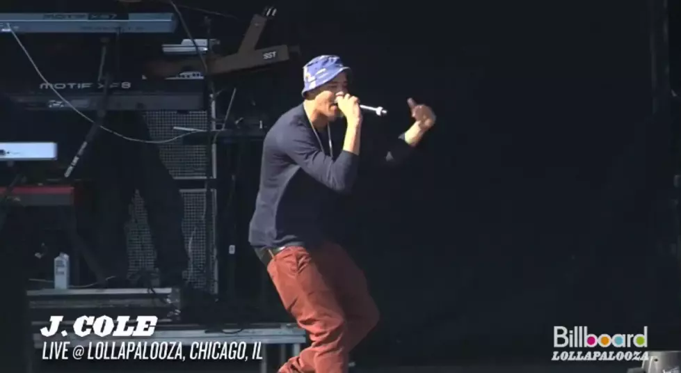 J. Cole Makes The Crowd Scream ‘Who Dat’ At Lollapalooza
