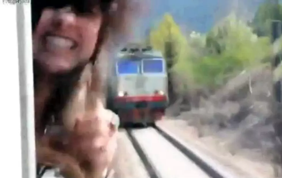 Girl Nearly Beheaded While Sticking Her Head Out Of A Train Window [Video]