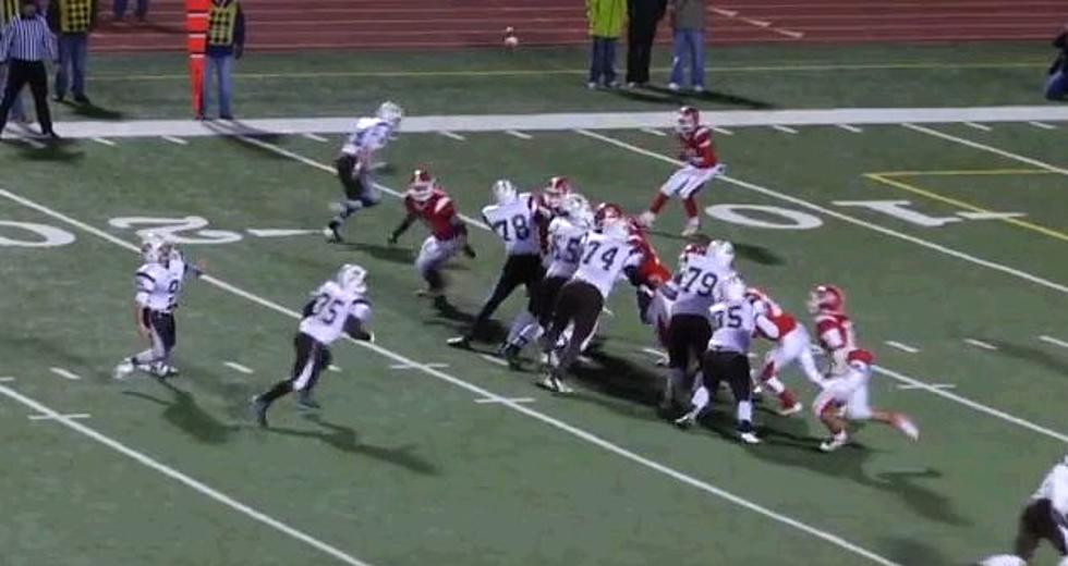 The First Ever Snap Interception In A High School Football Game [Video]