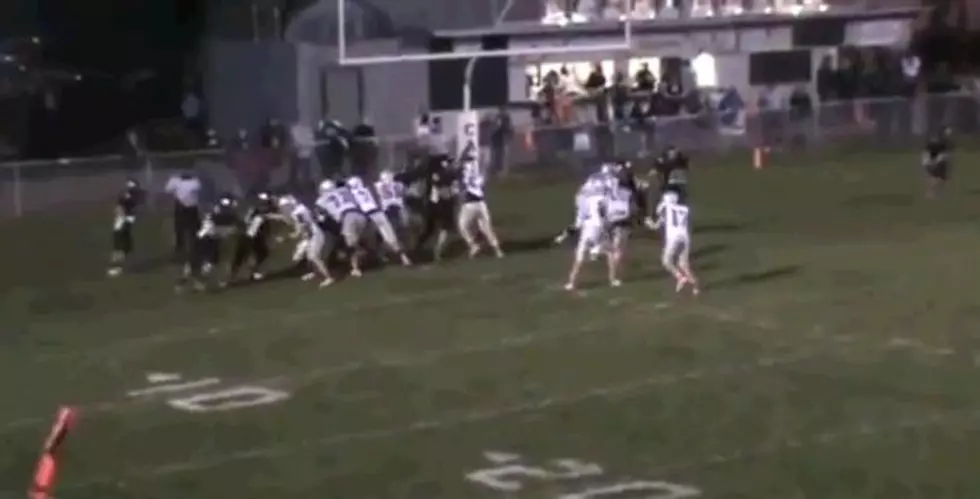 High School Football Star Steps Out Of Bounds So His Teammate Who Lost His Dad Can Score [Video]
