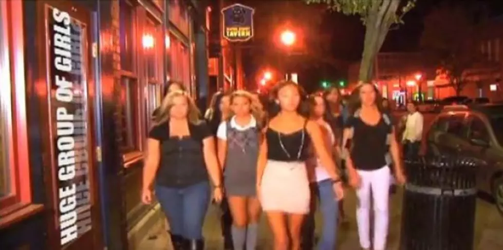 Beware Of The ‘Huge Group of Girls’ Out On New Years Eve [Video]