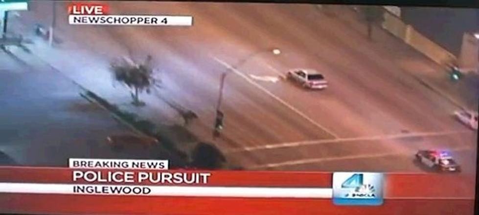 Police Chase On TV Turns Into Police Chase At Home [Video]