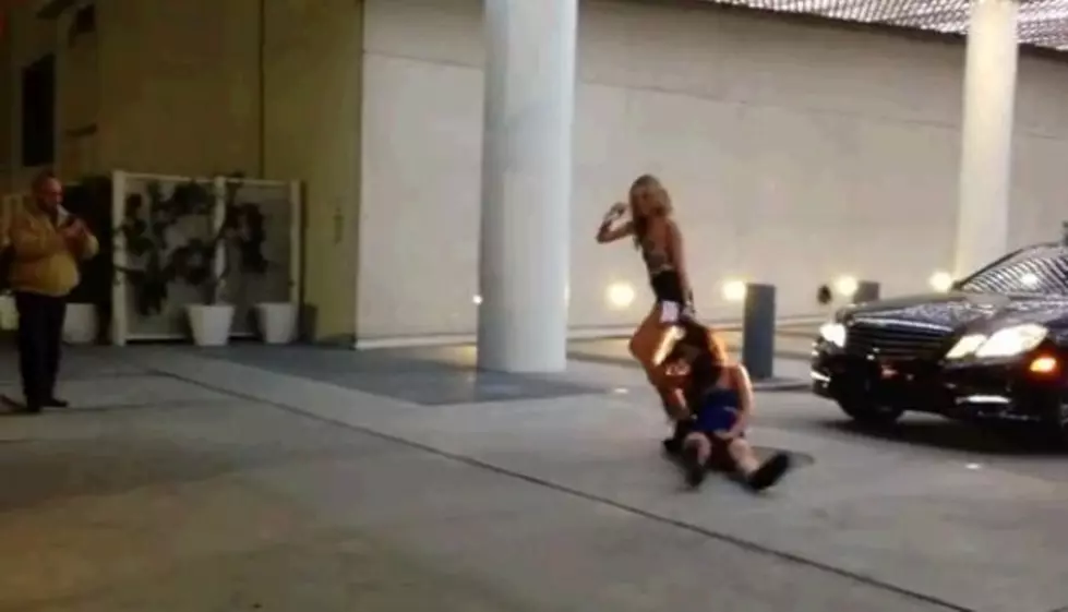 Caveman Girl Drags Friend By The Hair After A Grammy Party [Video]