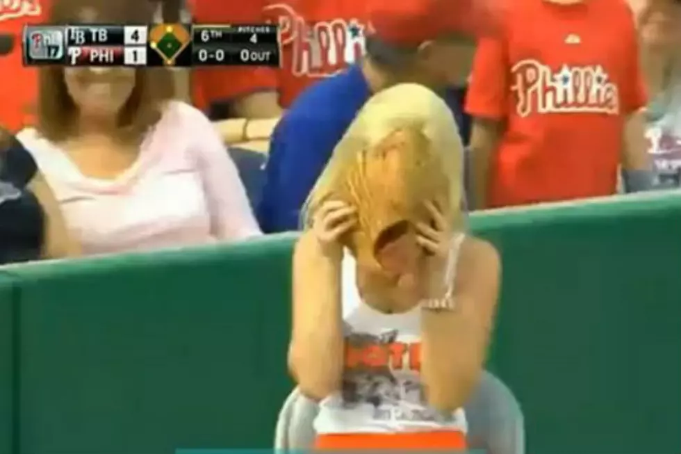 Hooters Girl Interrupts a Live Baseball Game [VIDEO]