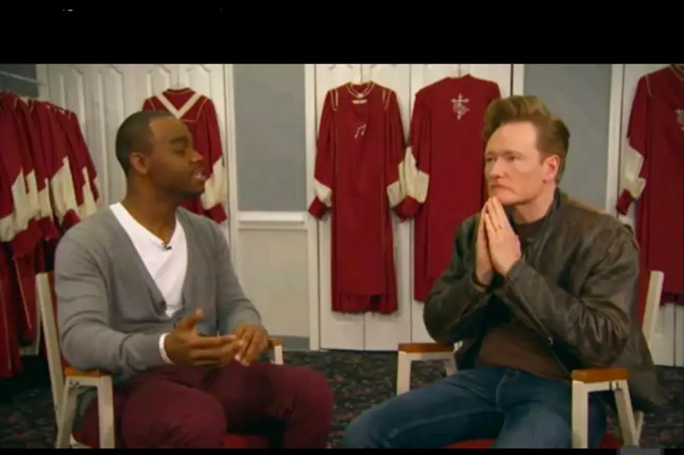 Conan Joins A Gospel Choir [Video]