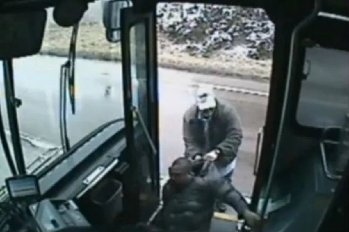 Bus Driver Attacks Passenger For Asking A Question [video]